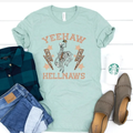 Yee Haws and Hellnaws Cowboy Killer Graphic - Adult & Kids T-Shirts, Sweatshirts & Hoodies apparel design preview 1