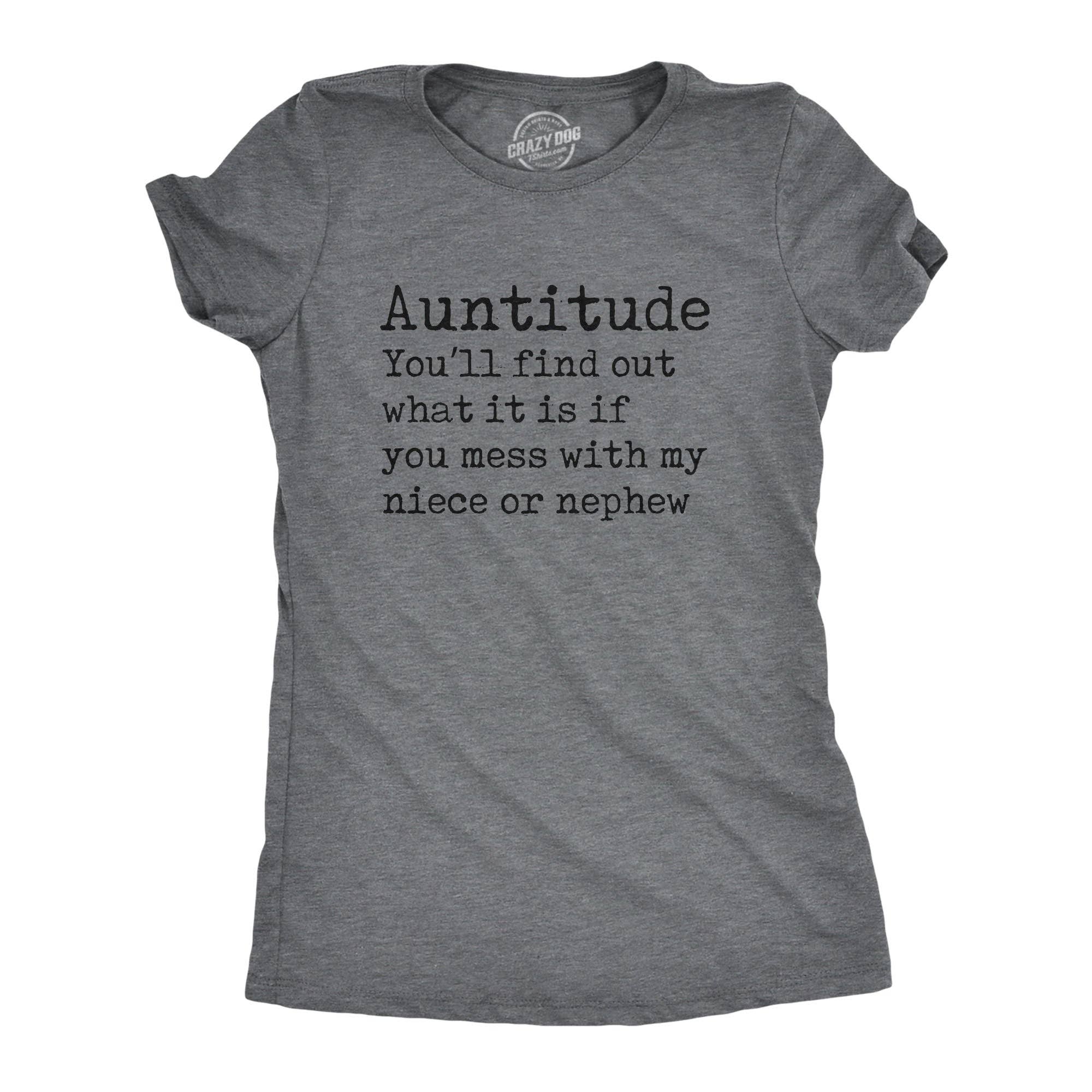 Auntitude Women's - Adult & Kids T-Shirts, Sweatshirts & Hoodies apparel design preview 1