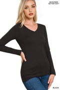 ...0809 Brushed Microfiber V Neck SI-24850 - Adult & Kids T-Shirts, Sweatshirts & Hoodies apparel design preview 1