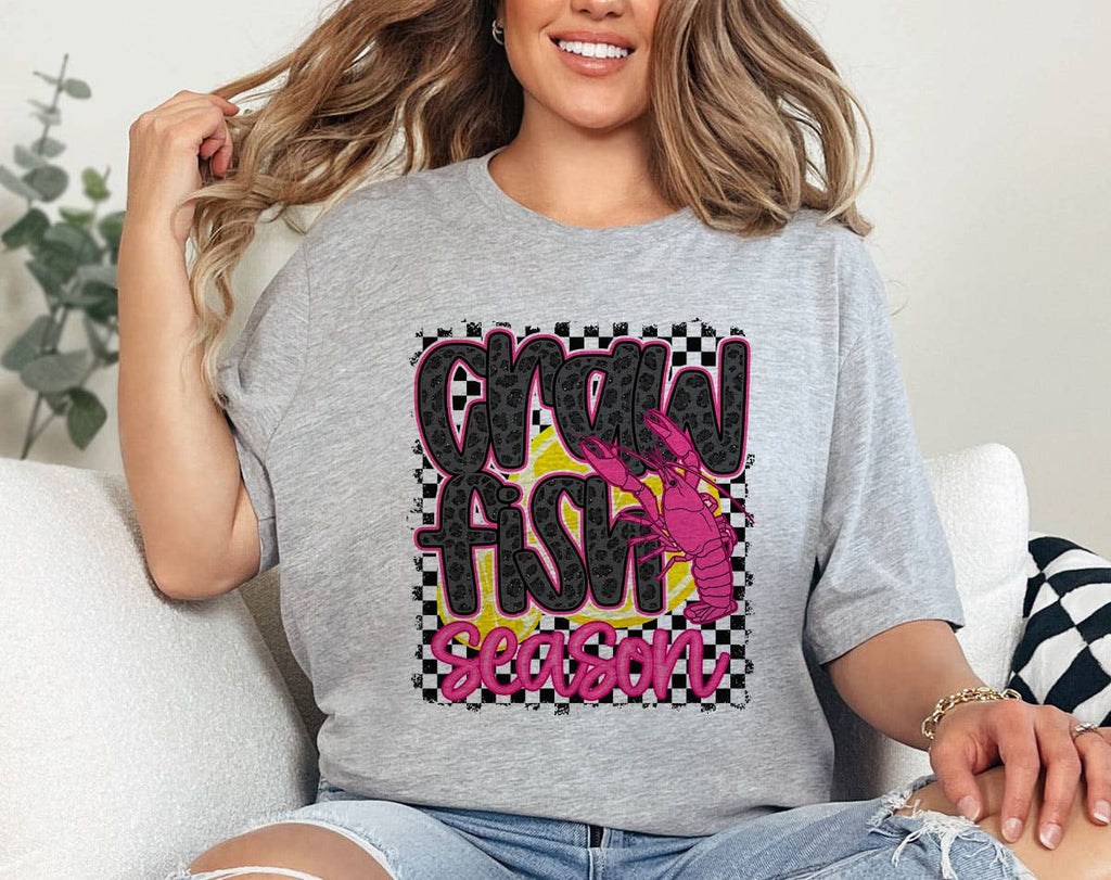 Crawfish Season Southern Cajun Food - Adult & Kids T-Shirts, Sweatshirts & Hoodies apparel design preview 1