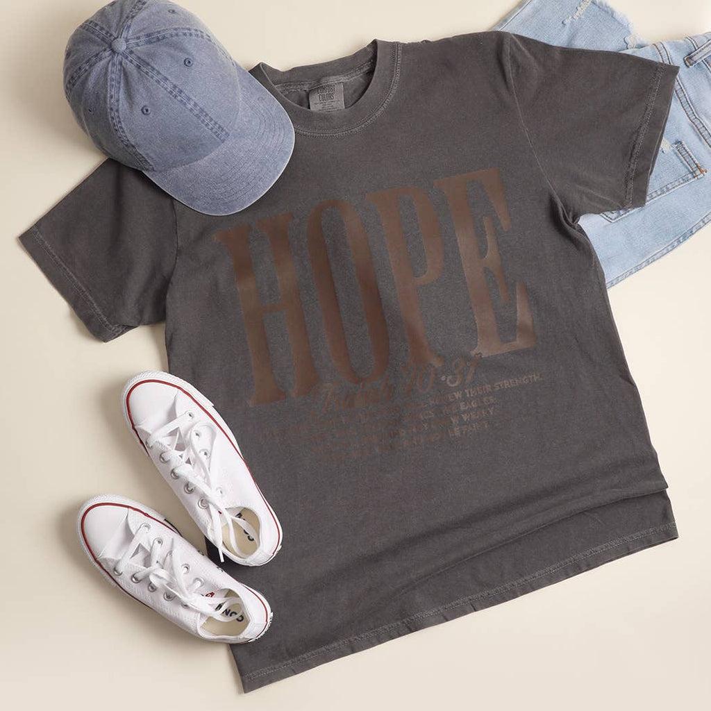 Hope Isaiah 40:31 Garment-Dyed Heavy - Adult & Kids T-Shirts, Sweatshirts & Hoodies apparel design preview 1