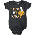 I Love My Nana Baby Bodysuit - Adult & Kids T-Shirts, Sweatshirts & Hoodies apparel design preview 1