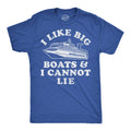 I Like Big Boats and Cannot Lie Men's - Adult & Kids T-Shirts, Sweatshirts & Hoodies apparel design preview 1