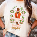 Holly Jolly Nutcracker Christmas 2025 Comfort Color - Adult & Kids T-Shirts, Sweatshirts & Hoodies apparel design preview 1