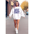 West Coast Vintage Graphic Oversizes - Adult & Kids T-Shirts, Sweatshirts & Hoodies apparel design preview 1