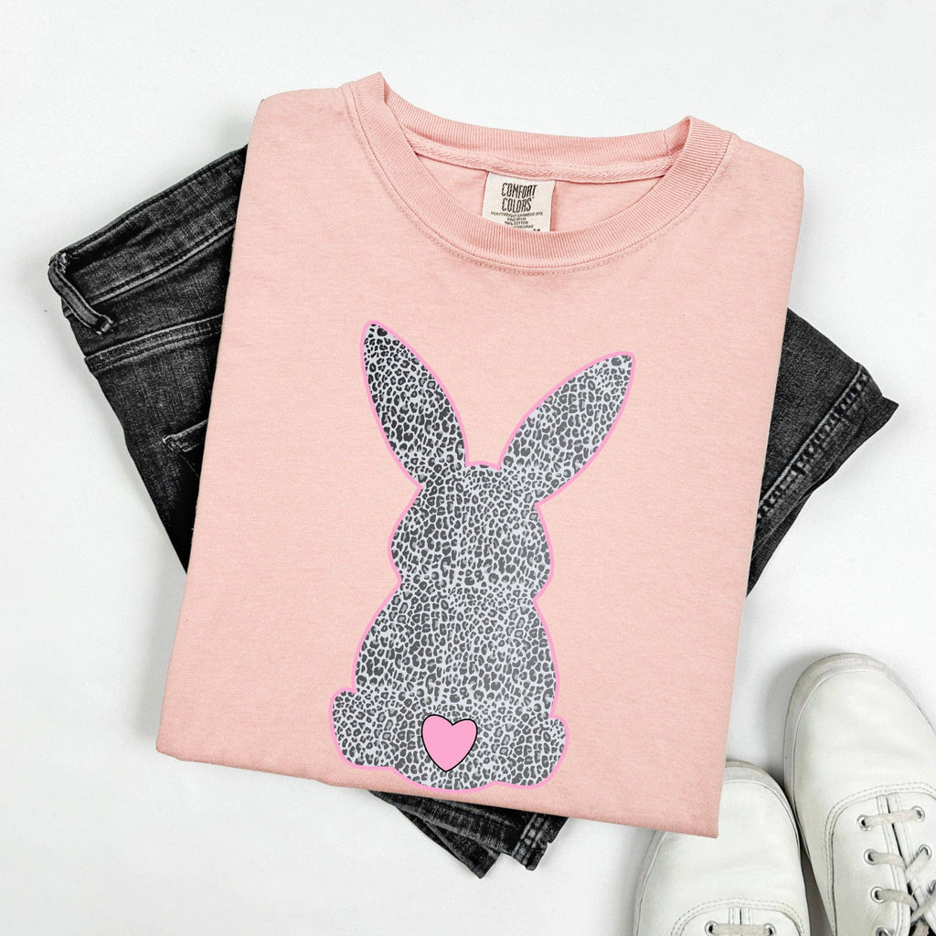 Leopard Print Bunny, Easter, Jesus, Rabbit, - Adult & Kids T-Shirts, Sweatshirts & Hoodies apparel design preview 1