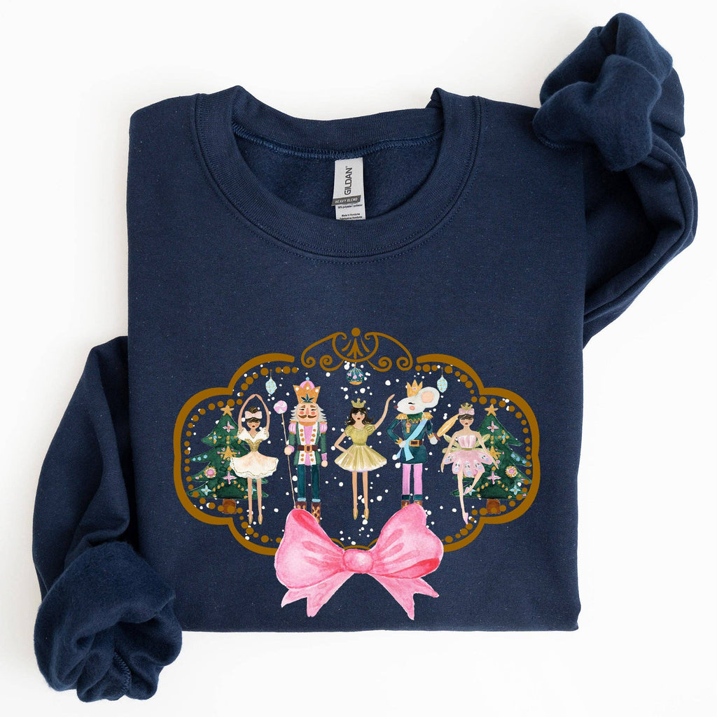 Nutcracker, Christmas, Sugar Plum Fairy Ballerina - Adult & Kids T-Shirts, Sweatshirts & Hoodies apparel design preview 1