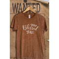 Stay Blessed Mineral Wash Vintage Graphic - Adult & Kids T-Shirts, Sweatshirts & Hoodies apparel design preview 1