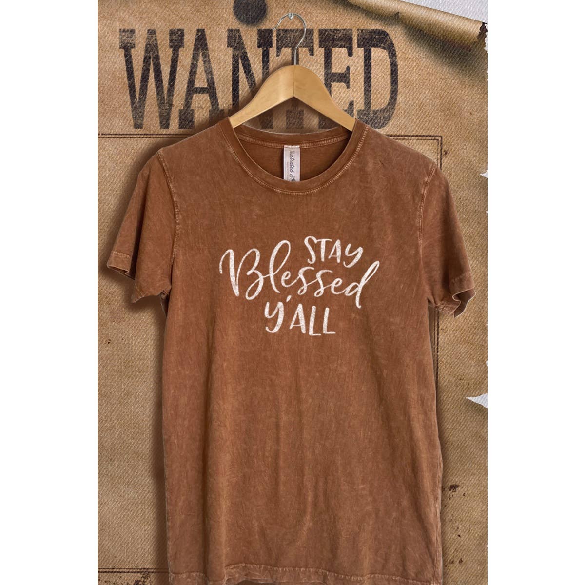 Stay Blessed Mineral Wash Vintage Graphic - Adult & Kids T-Shirts, Sweatshirts & Hoodies apparel design preview 1
