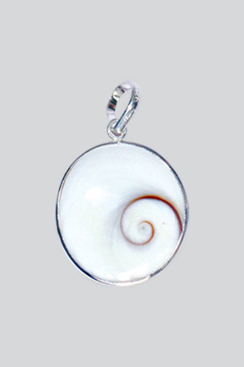 Sterling Silver Shiva Shell Pendant (SP-110L) - Adult & Kids T-Shirts, Sweatshirts & Hoodies apparel design preview 1
