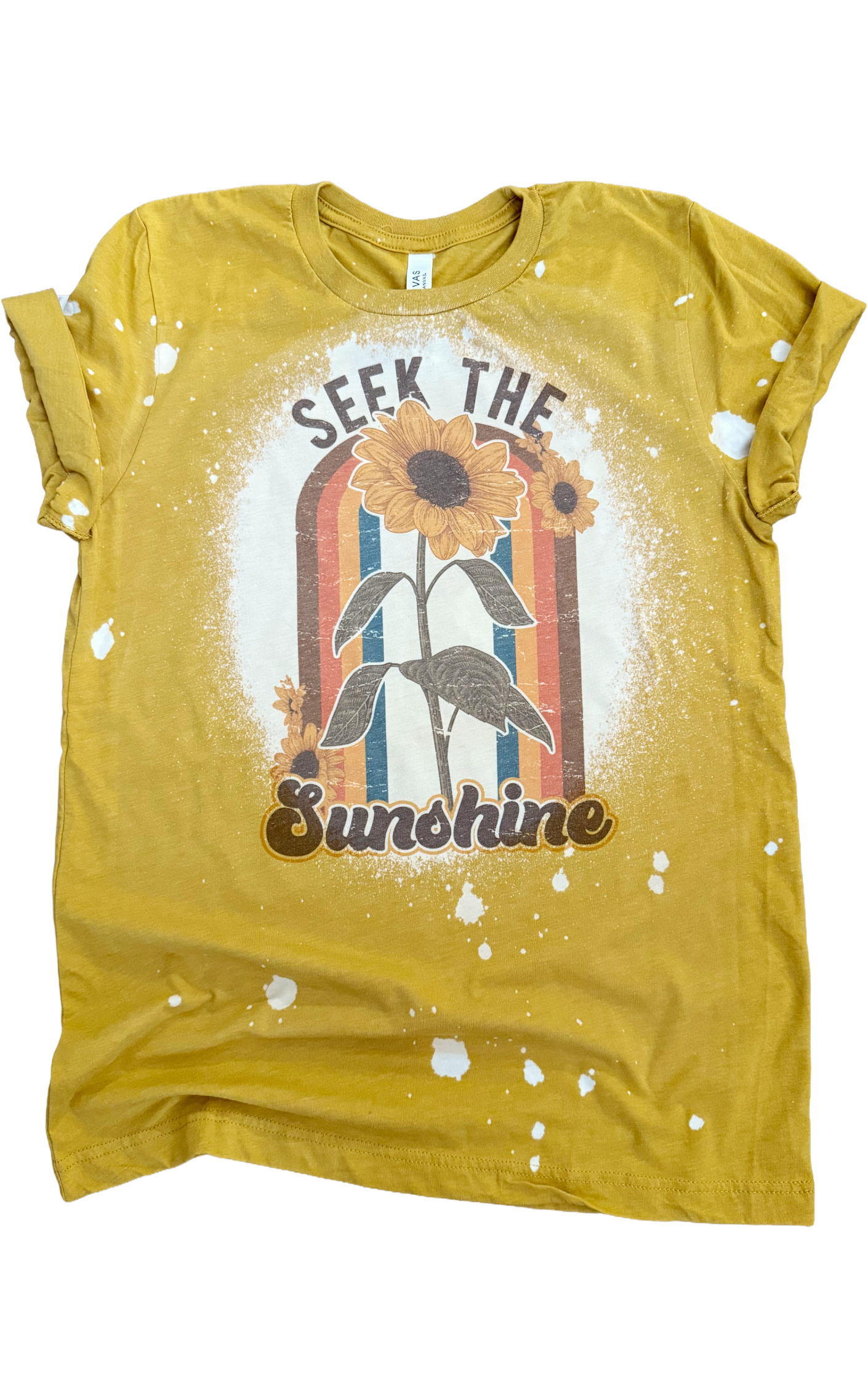 Seek the Sunshine Bleached - Adult & Kids T-Shirts, Sweatshirts & Hoodies apparel design preview 1