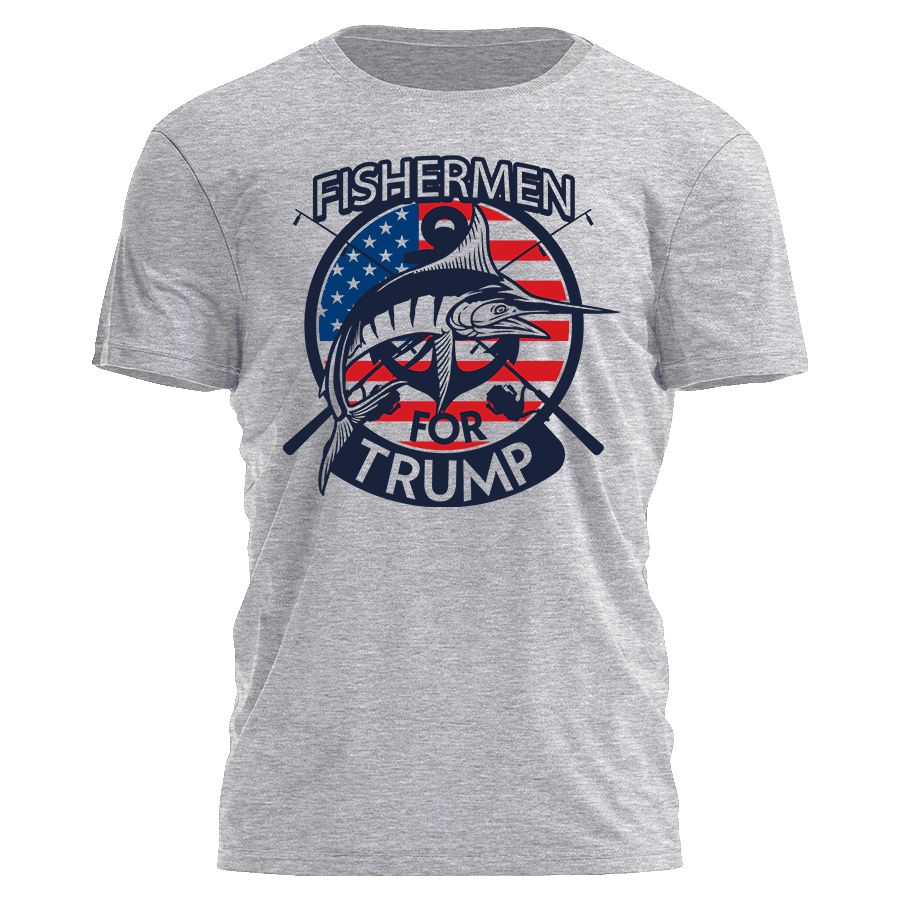 Fishermen For Trump 1199 - Adult & Kids T-Shirts, Sweatshirts & Hoodies apparel design preview 1