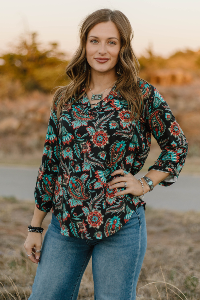 Prairie Bloom Top - Adult & Kids T-Shirts, Sweatshirts & Hoodies apparel design preview 1