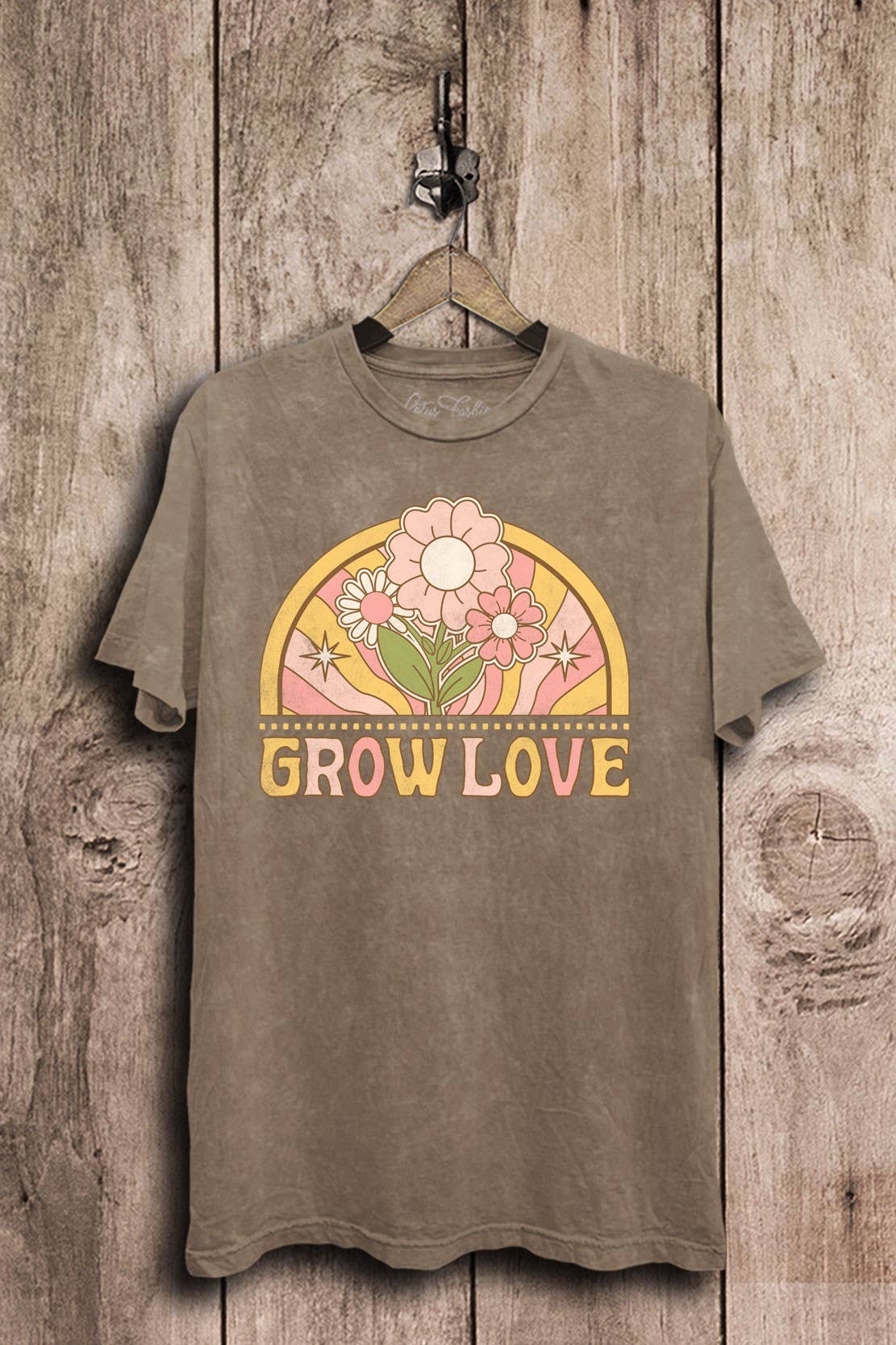 Grow Love Graphic Top - Adult & Kids T-Shirts, Sweatshirts & Hoodies apparel design preview 1