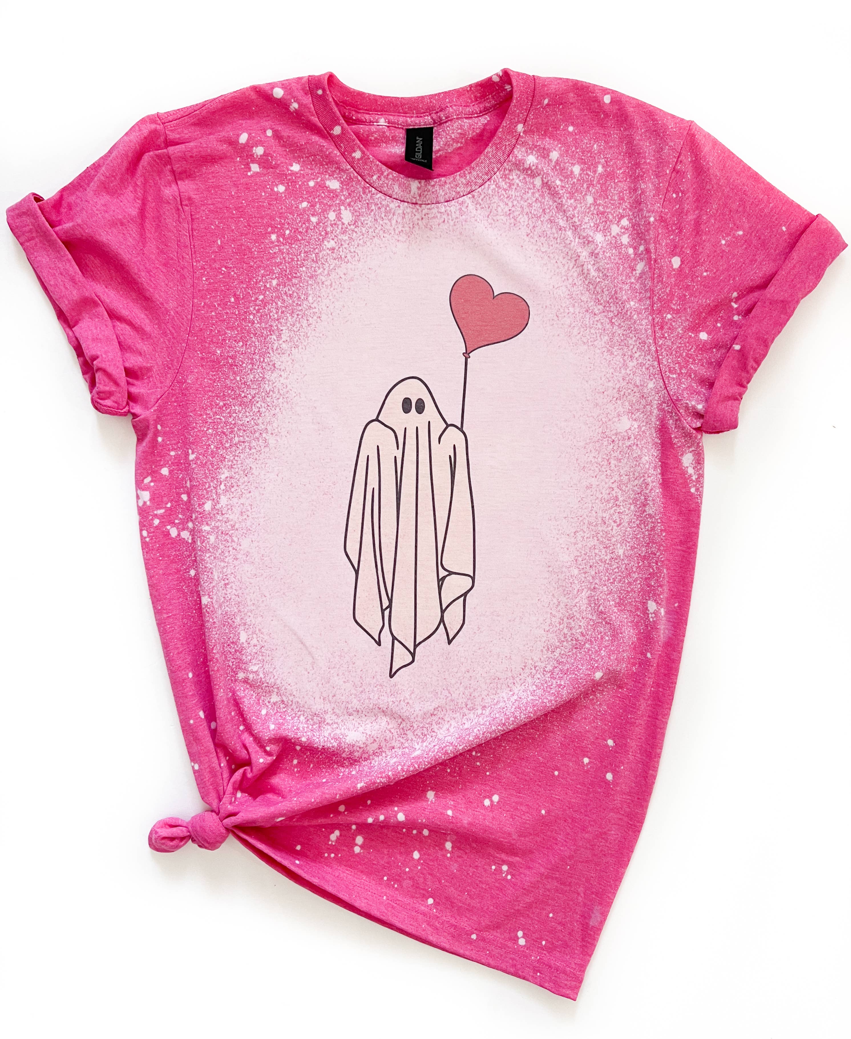 Ghost Heart Balloon - Adult & Kids T-Shirts, Sweatshirts & Hoodies apparel design preview 1