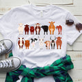 Cow Breeds Animal Lovers Farm Animals - Adult & Kids T-Shirts, Sweatshirts & Hoodies apparel design preview 1