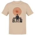 Sunset Vintage Dj Men's - Adult & Kids T-Shirts, Sweatshirts & Hoodies apparel design preview 1