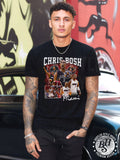 Chris Bosh Vintage 90S Bootleg Style Rap Miami Fan - Adult & Kids T-Shirts, Sweatshirts & Hoodies apparel design preview 1