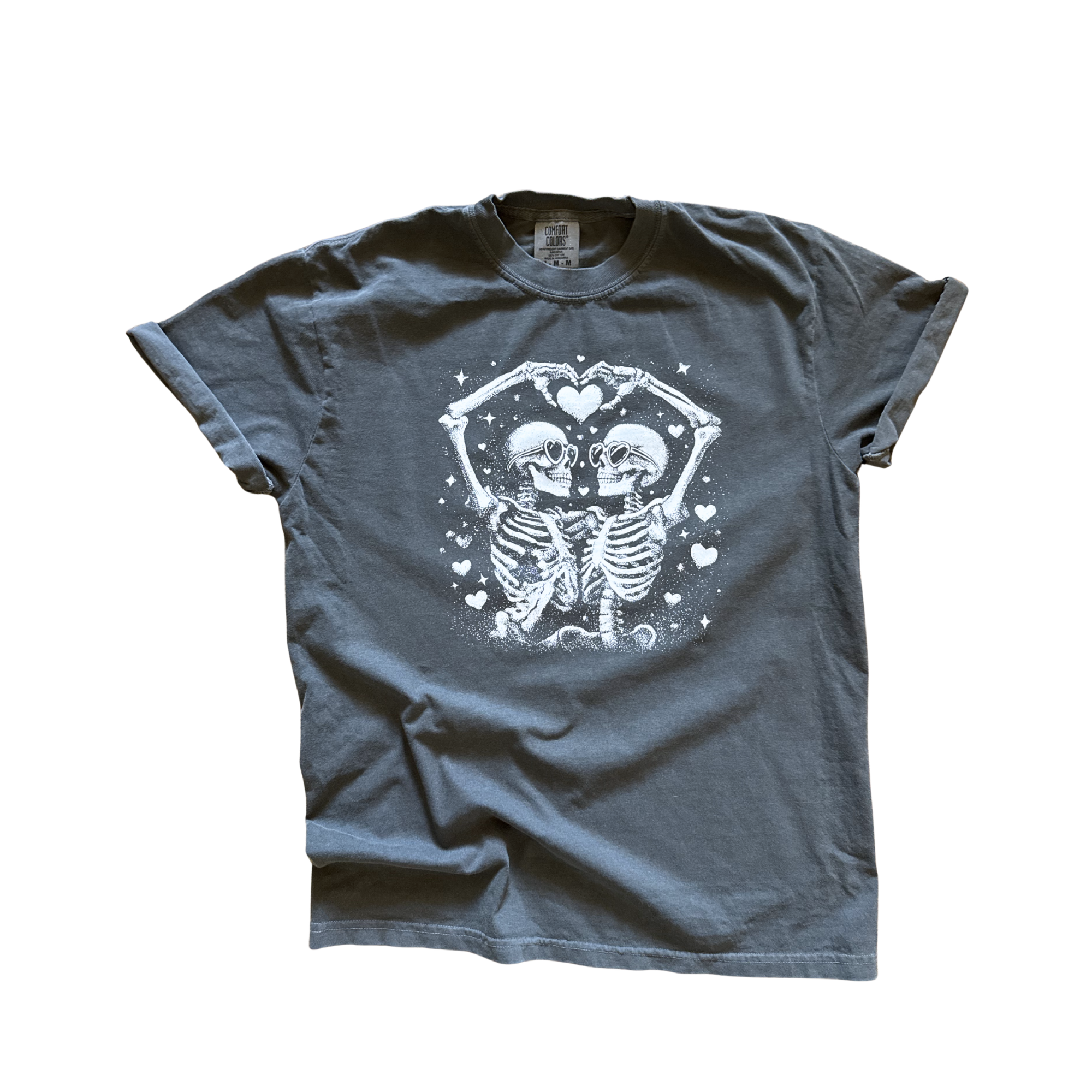 Forever Yours Skeleton Love Graphic - Adult & Kids T-Shirts, Sweatshirts & Hoodies apparel design preview 1