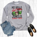 Funny Christmas My Bells Don't Jingle Without Coffee - Adult & Kids T-Shirts, Sweatshirts & Hoodies apparel design preview 1