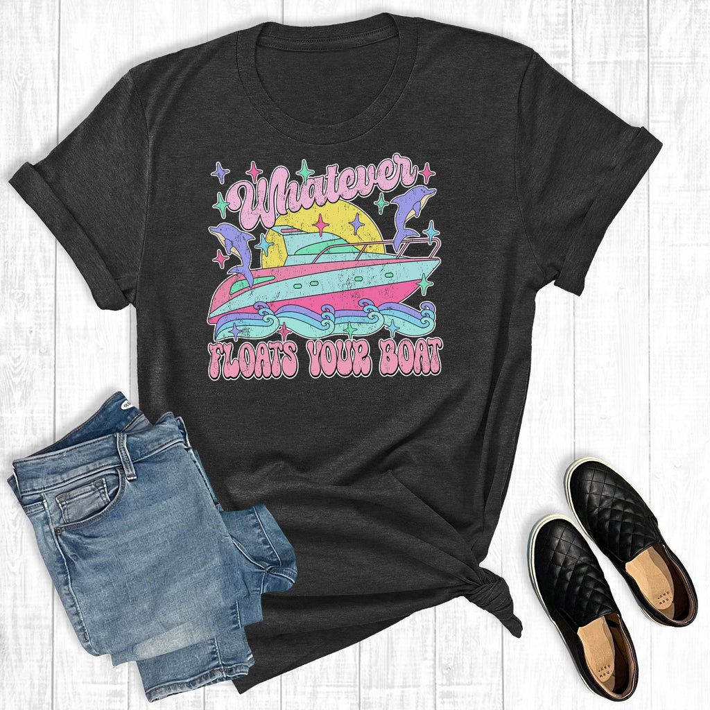 Whatever Floats Your Boat Graphic - Adult & Kids T-Shirts, Sweatshirts & Hoodies apparel design preview 1