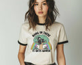 Hang in There It Gets Worse Funny Cat Sassy Graphic - Adult & Kids T-Shirts, Sweatshirts & Hoodies apparel design preview 1