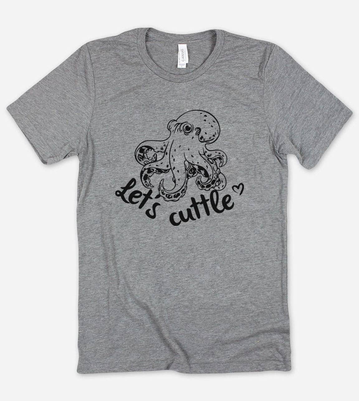 Let's Cuttle Funny Nerd Octopus Sassy Introvert - Adult & Kids T-Shirts, Sweatshirts & Hoodies apparel design preview 1