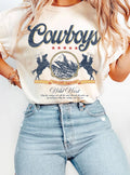 Cowboy Wild West Graphic - Adult & Kids T-Shirts, Sweatshirts & Hoodies apparel design preview 1