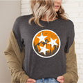 Tennessee Mountains Dark Heather Gray - Adult & Kids T-Shirts, Sweatshirts & Hoodies apparel design preview 1