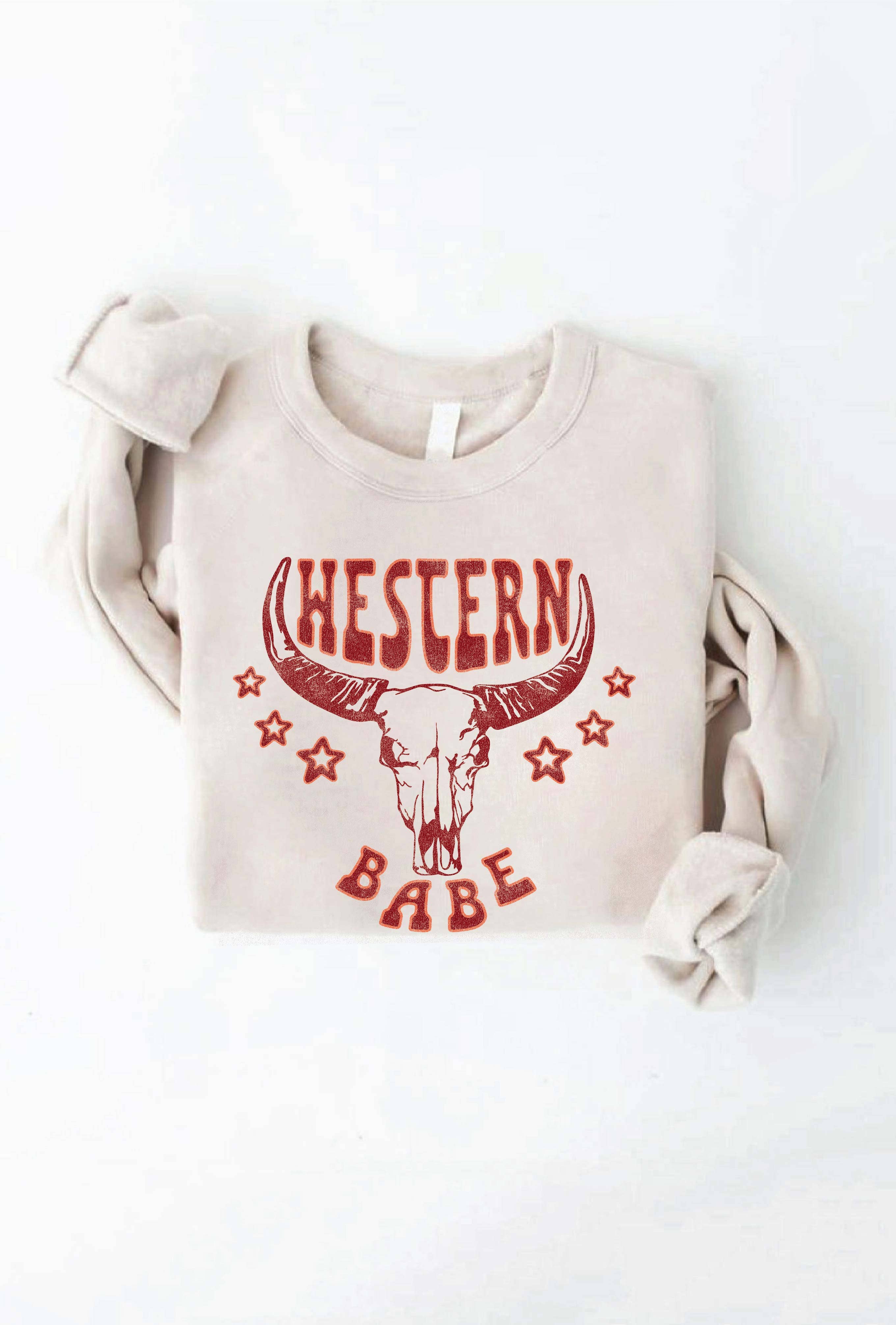 Western Babe Graphic - Adult & Kids T-Shirts, Sweatshirts & Hoodies apparel design preview 1