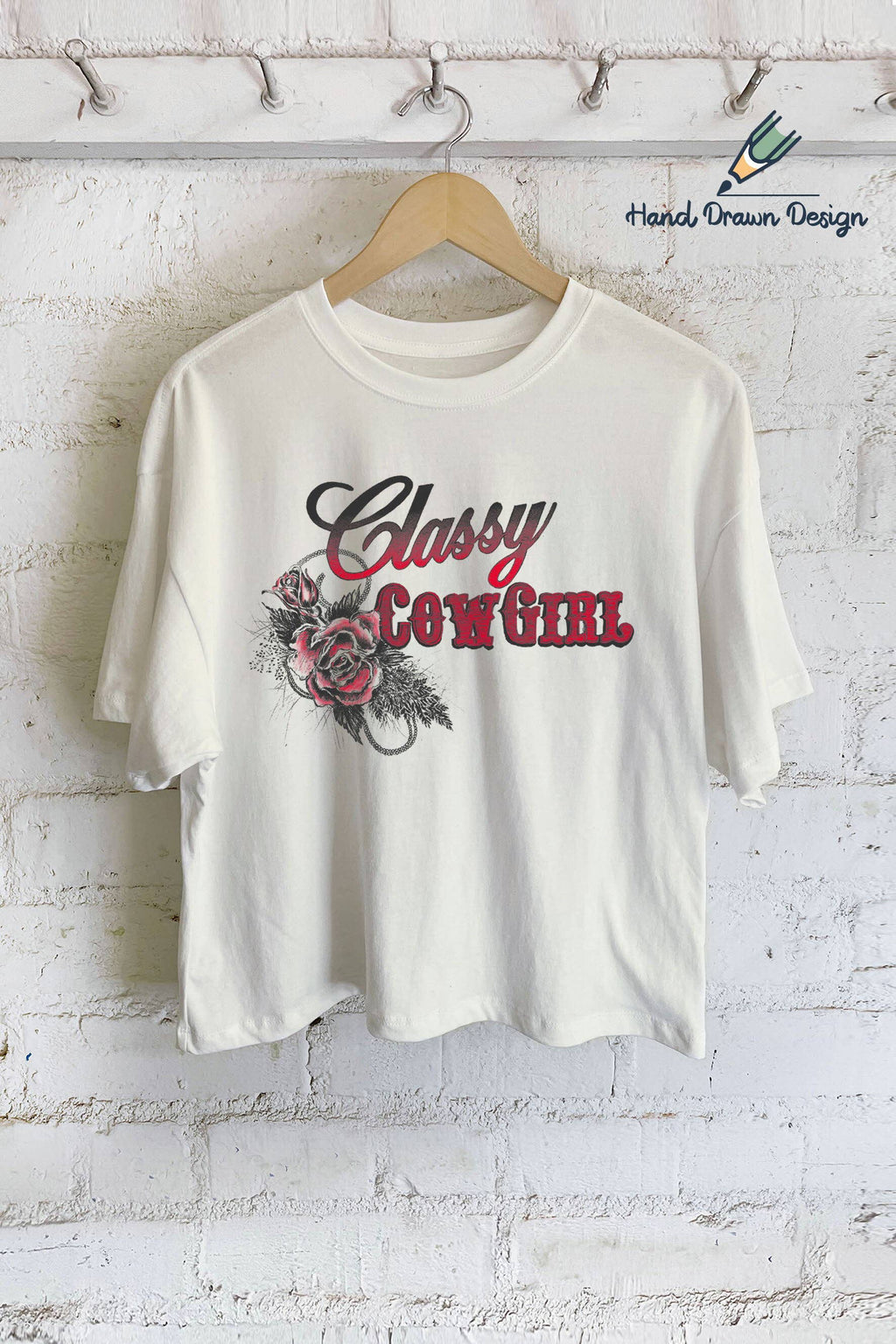 Classy Cowgirl - Adult & Kids T-Shirts, Sweatshirts & Hoodies apparel design preview 1