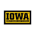 Iowa: Great Colors Easy To Spell Text Sticker - Adult & Kids T-Shirts, Sweatshirts & Hoodies apparel design preview 1