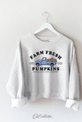 Farm Fresh Pumpkins Mid Graphic - Adult & Kids T-Shirts, Sweatshirts & Hoodies apparel design preview 1