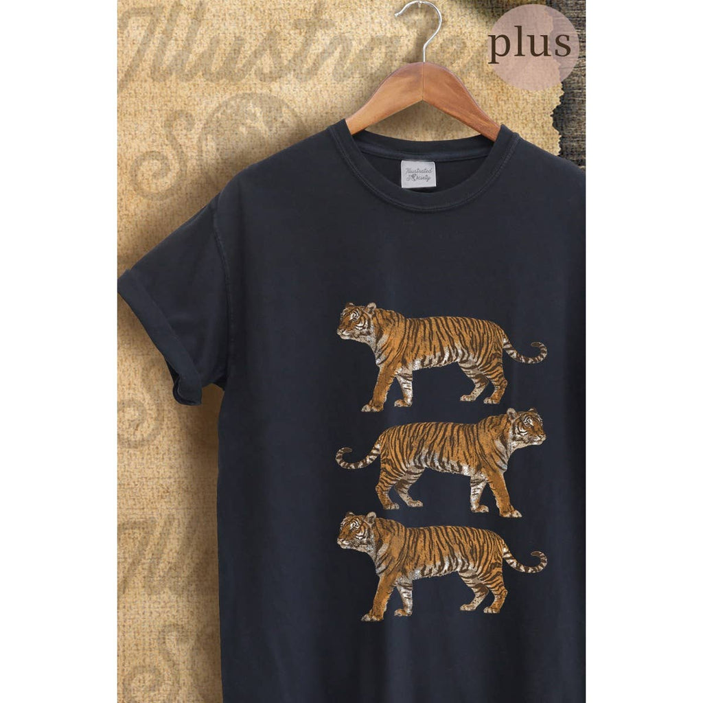 Tigers Vintage Graphic Plus - Adult & Kids T-Shirts, Sweatshirts & Hoodies apparel design preview 1