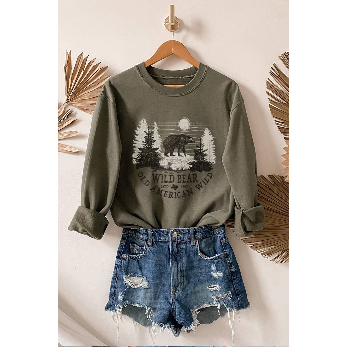 American Wild Vintage Graphic - Adult & Kids T-Shirts, Sweatshirts & Hoodies apparel design preview 1