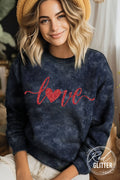 Love Glitter Heart Mineral Graphic Brushed - Adult & Kids T-Shirts, Sweatshirts & Hoodies apparel design preview 1