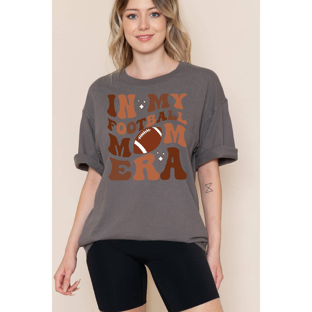 Football Mom Era Oversized - Adult & Kids T-Shirts, Sweatshirts & Hoodies apparel design preview 1