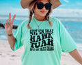 Give'em That Hawk Tuah Funny Comfort Colors - Adult & Kids T-Shirts, Sweatshirts & Hoodies apparel design preview 1