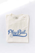 Playball Mineral Washed Graphic Top - Adult & Kids T-Shirts, Sweatshirts & Hoodies apparel design preview 1
