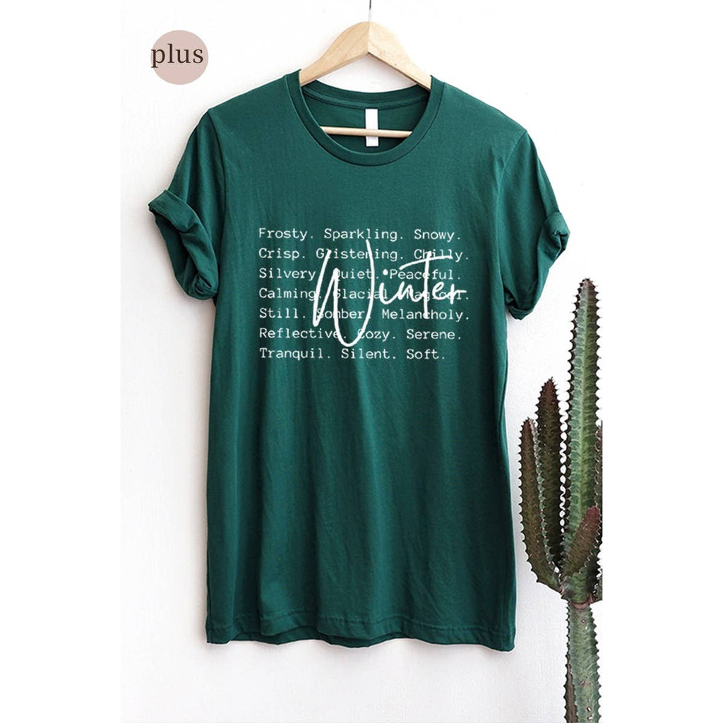 Christmas Words Vintage Graphic Plus - Adult & Kids T-Shirts, Sweatshirts & Hoodies apparel design preview 1