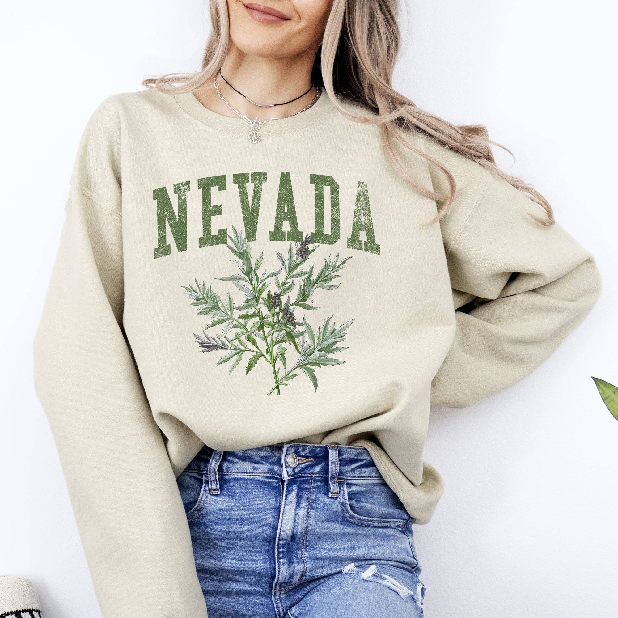 Nevada State Flower - Adult & Kids T-Shirts, Sweatshirts & Hoodies apparel design preview 1