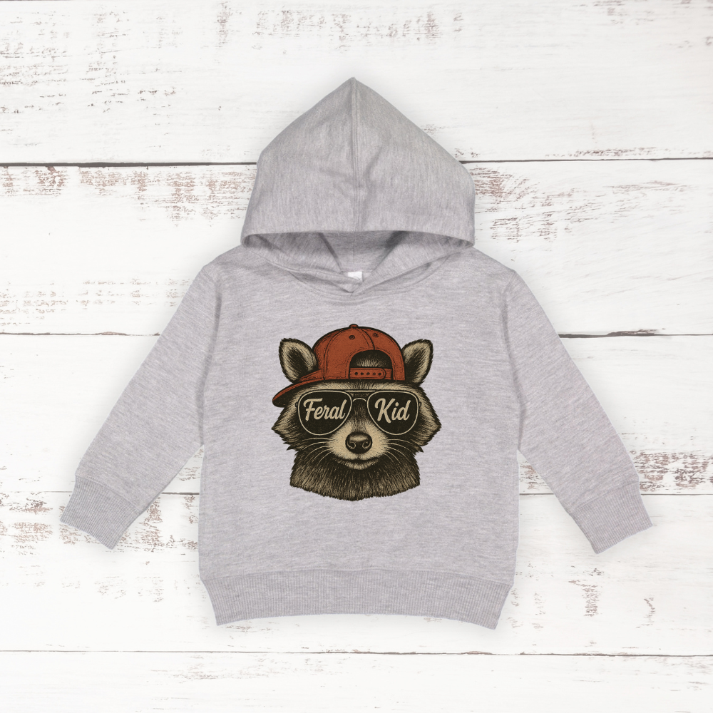 Feral Kid Toddler - Adult & Kids T-Shirts, Sweatshirts & Hoodies apparel design preview 1