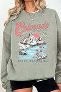Colorado Rocky Mountains Wild Flower Brushed - Adult & Kids T-Shirts, Sweatshirts & Hoodies apparel design preview 1