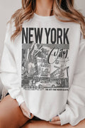 New York City Graphic Brushed - Adult & Kids T-Shirts, Sweatshirts & Hoodies apparel design preview 1