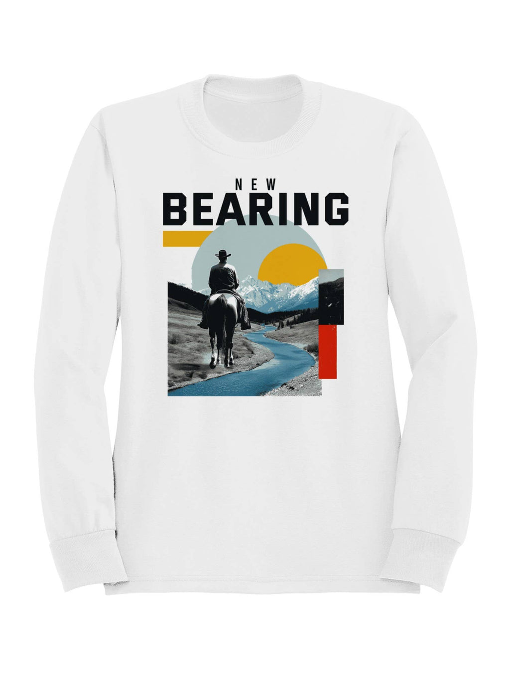 Scenic Cowboy New Bearing Adventure Women's - Adult & Kids T-Shirts, Sweatshirts & Hoodies apparel design preview 1
