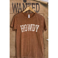 Howdy Vintage Mineral Wash Graphic - Adult & Kids T-Shirts, Sweatshirts & Hoodies apparel design preview 1