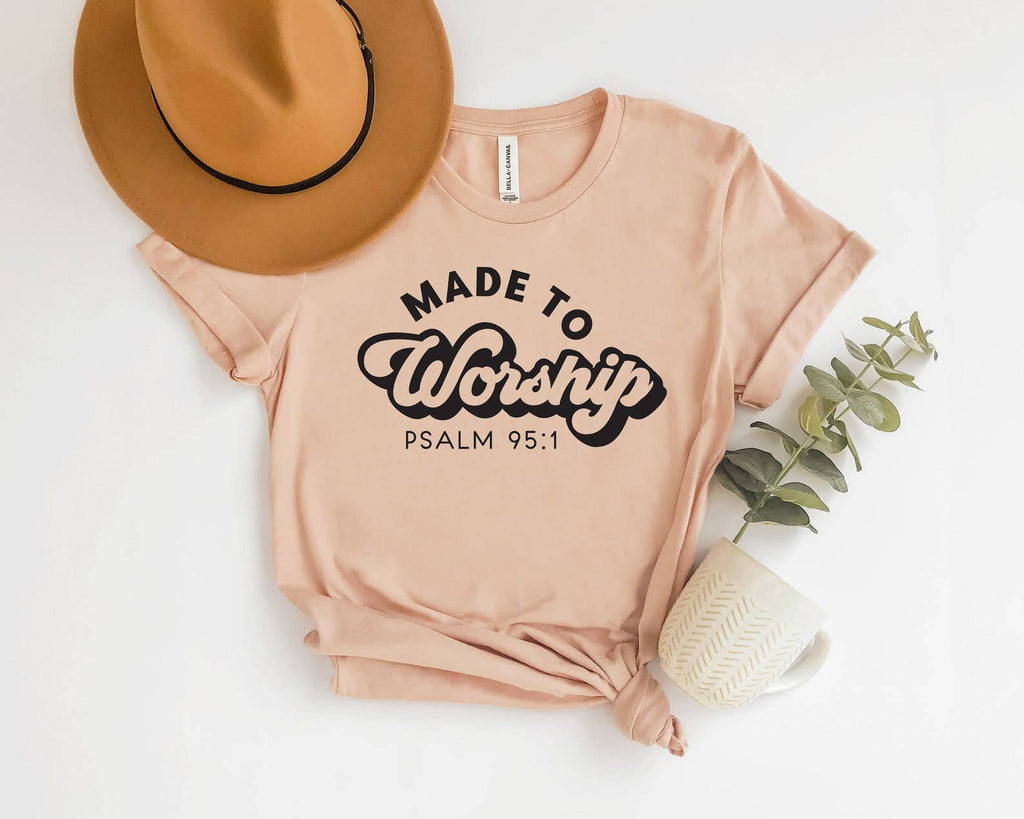 Made To Worship - Adult & Kids T-Shirts, Sweatshirts & Hoodies apparel design preview 1