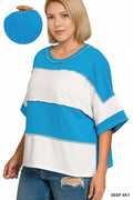 ...1120 Plus French Terry Color Block Exposed Seam - Adult & Kids T-Shirts, Sweatshirts & Hoodies apparel design preview 1