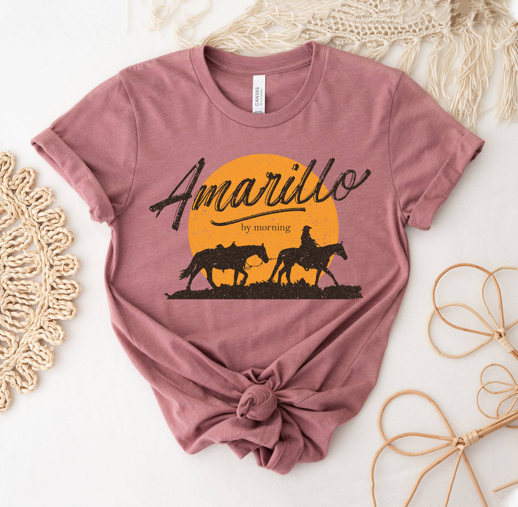 Amarillo By Morning - Adult & Kids T-Shirts, Sweatshirts & Hoodies apparel design preview 1
