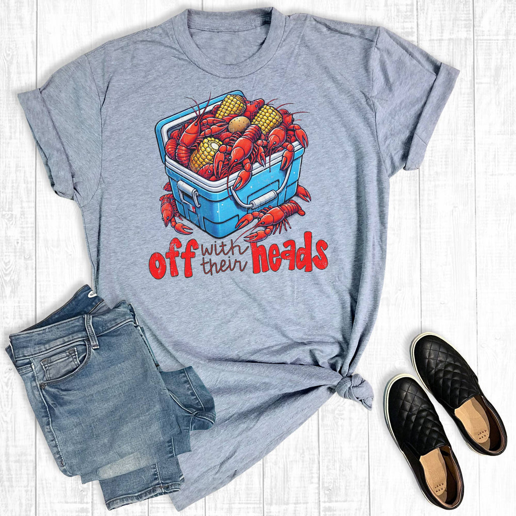 Crawfish Off with Their Heads Graphic - Adult & Kids T-Shirts, Sweatshirts & Hoodies apparel design preview 1
